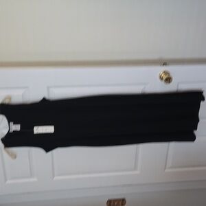 Jones New York Classic Black Dress With Side Slit